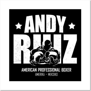 boxer andy ruiz Posters and Art